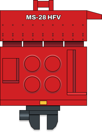Аренда вибропогружателя Muller MS 28 HFV в Барнауле и Алтайском крае